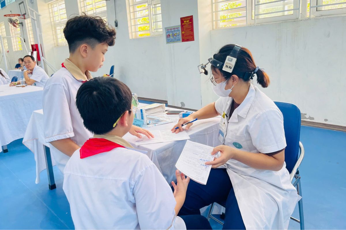 lưu ý khi đi khám sức khỏe cho học sinh