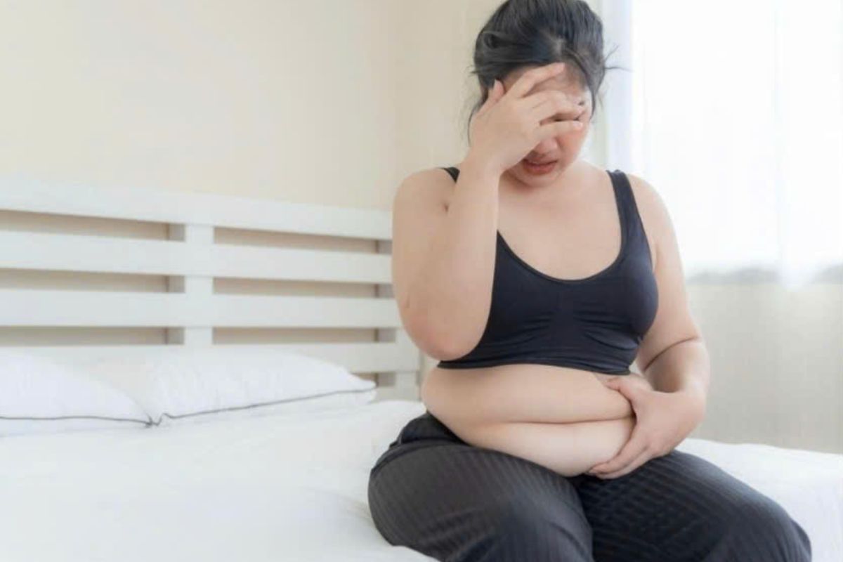 Nỗi lo lắng của phụ nữ khi bị tăng cân sau sinh