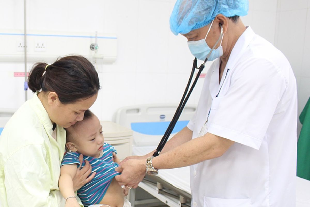 điều trị viêm phổi ở trẻ em